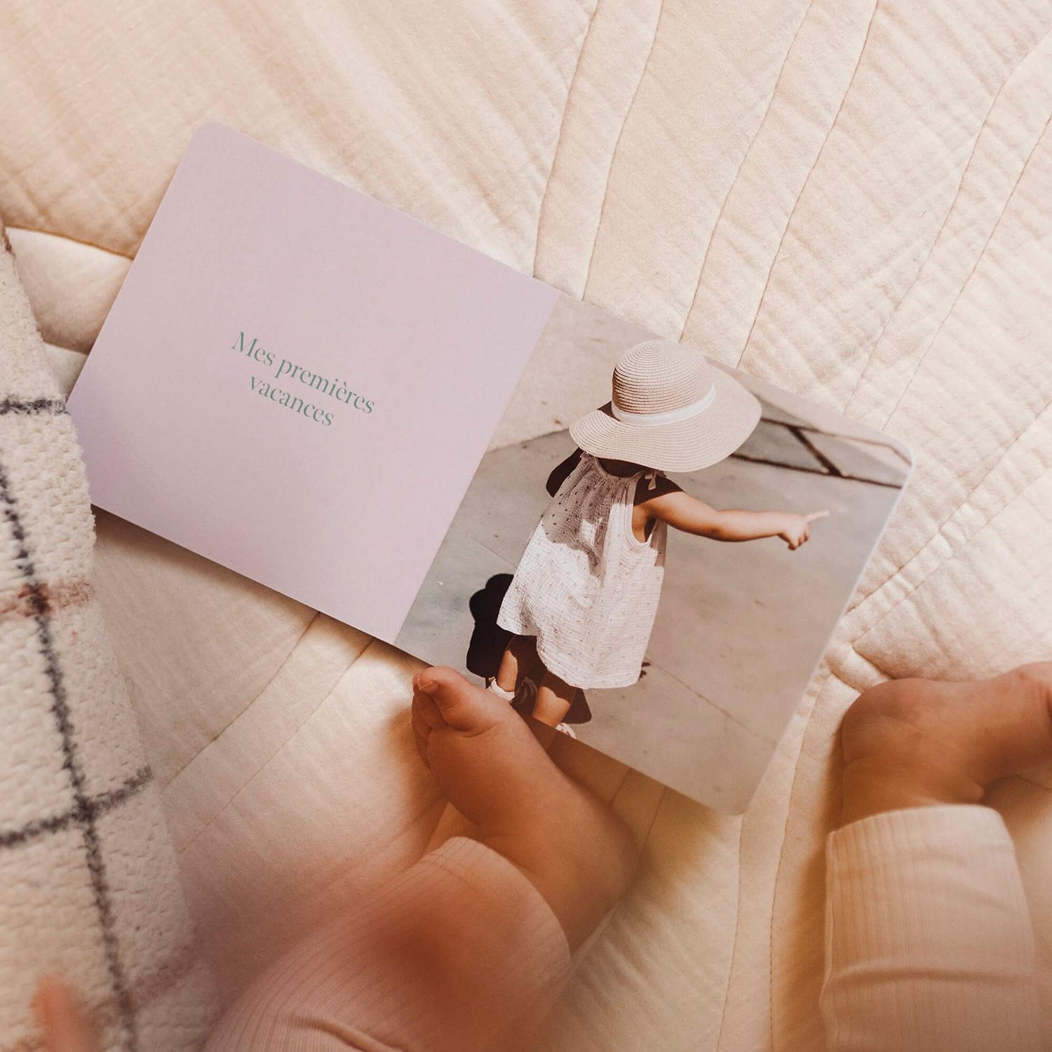 Innocence - Album photo cartonné pour bébé et enfant - Mon premier album photo