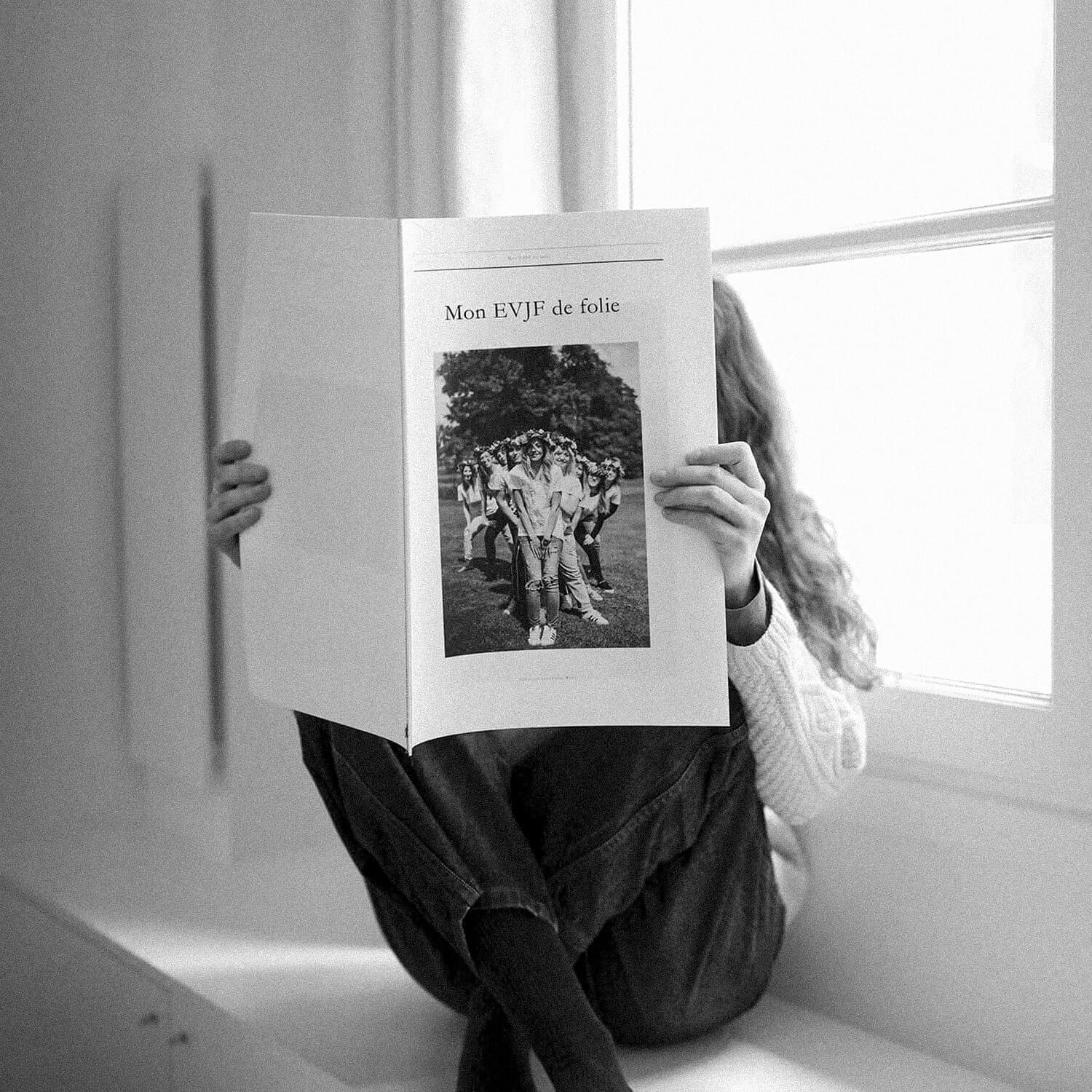 Innocence – Zeitungsstil – Persönlich gestaltetes Fotobuch – Großformat